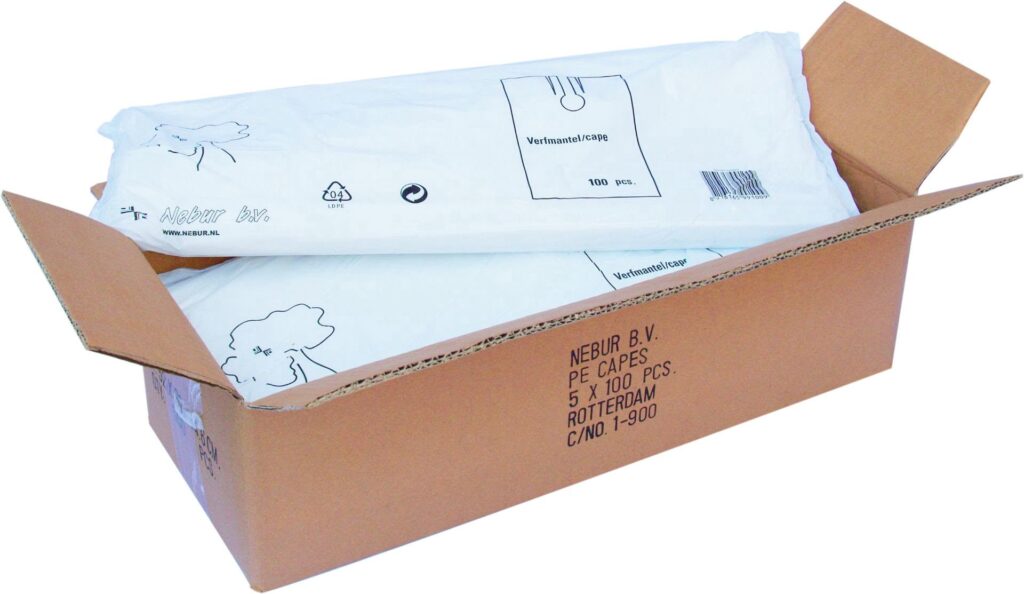 Nebur Verfmantel – 100 stuks - Haarmarkt.nl