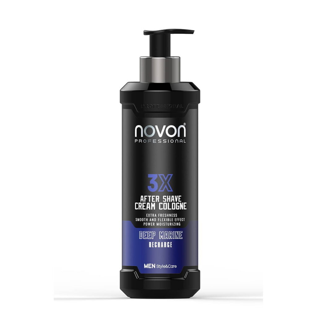 Novon Aftershave Cream Cologne – Deep Marine – 400ml Creme - Haarmarkt.nl