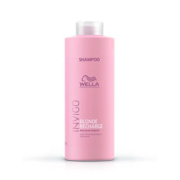 Wella Invigo Blonde Recharge Cool Blonde Shampoo – 1000ml - Haarmarkt.nl