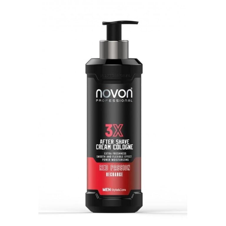 Novon 3X After Shave Cream Cologne – RedcPassion – 400ml - Haarmarkt.nl