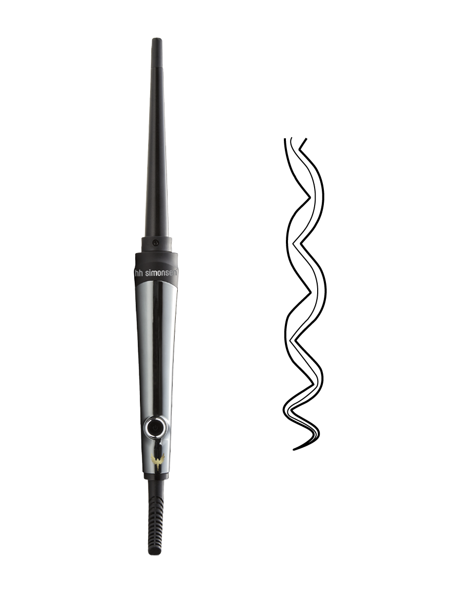 HH SIMONSEN ROD Curling Iron vs1, touch handle