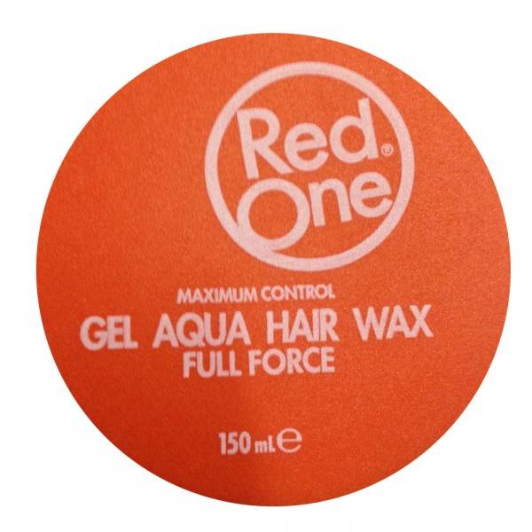 RedOne Aqua Hair Gel Wax Full Force – Orange -150ml - Haarmarkt.nl