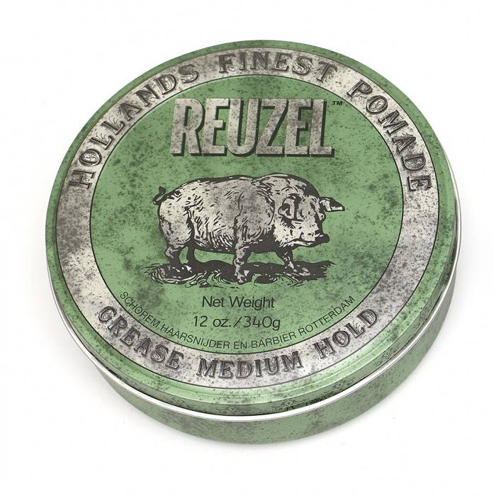 Reuzel Grease Medium Hold Green – 340g - Haarmarkt.nl