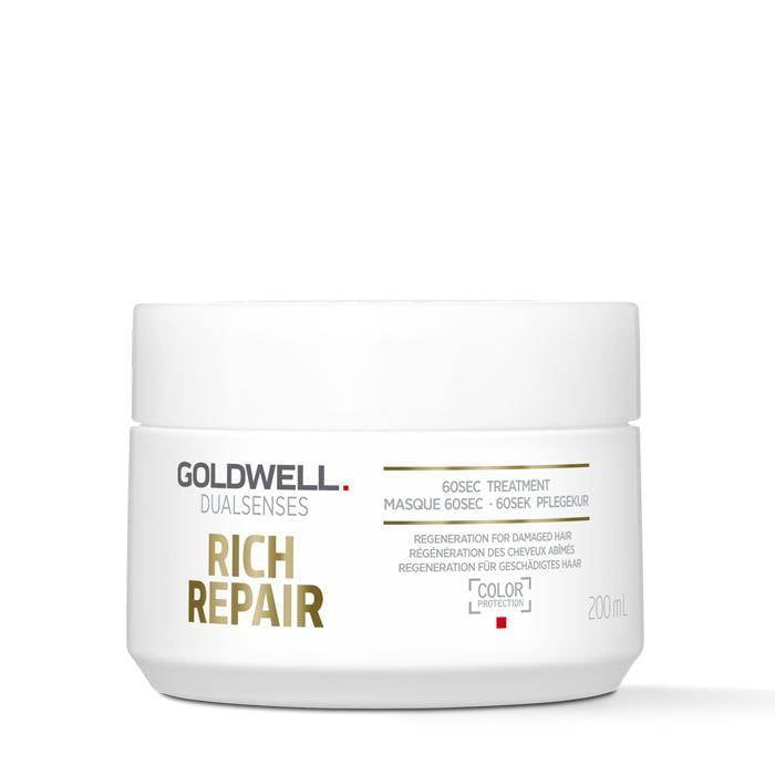 Goldwell Dualsenses Rich Repair 60sec. Treatment 200ml - Haarmarkt.nl