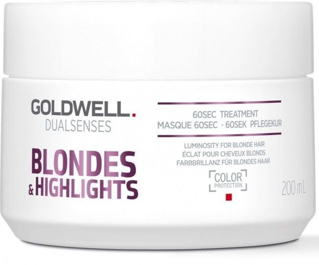 Goldwell Dualsenses Blondes Treatment 60 sec. – 200ml - Haarmarkt.nl