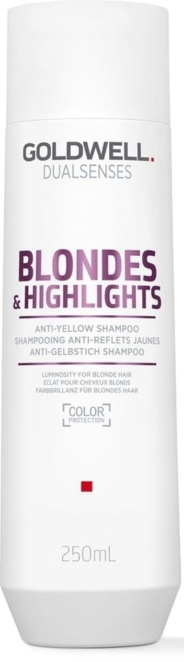 Goldwell Dualsenses Blondes & Highlights Anti-Yellow Shampoo – 250ml - Haarmarkt.nl