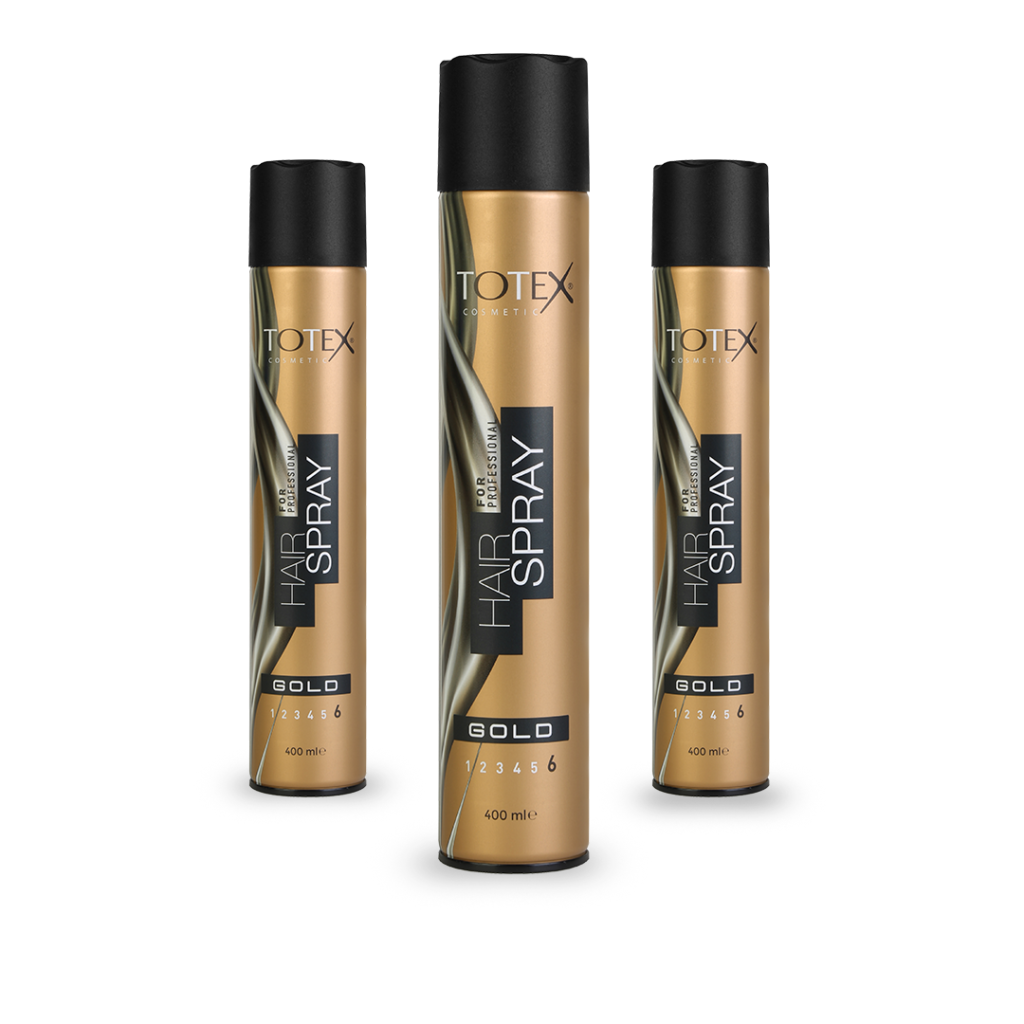 Totex Hair Spray Gold – 400ml - Haarmarkt.nl