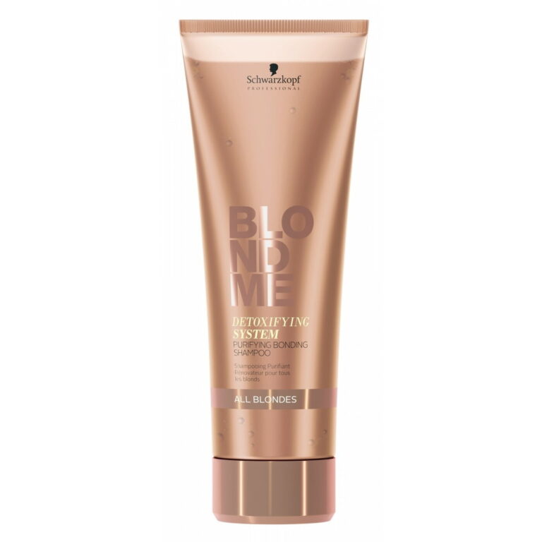 Schwartzkopf Blond Me Detoxifying System Purifying Bonding Shampoo All Blondes – 250ml - Haarmarkt.nl