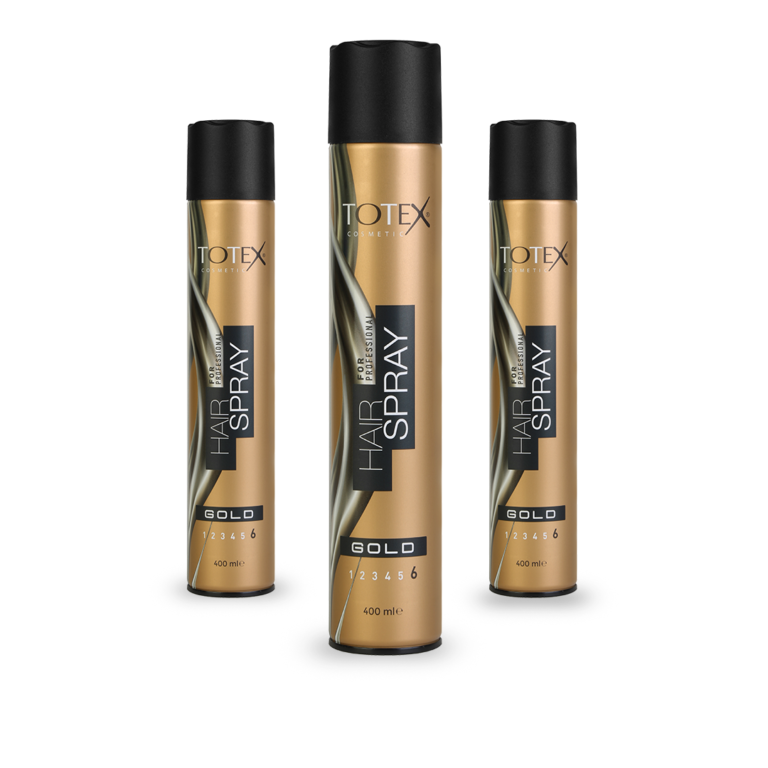 Totex Hair Spray Gold – 400ml - Haarmarkt.nl