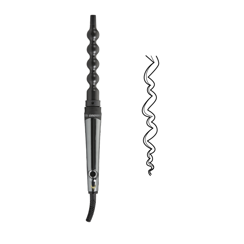 HH SIMONSEN ROD Curling Iron vs10, touch handle