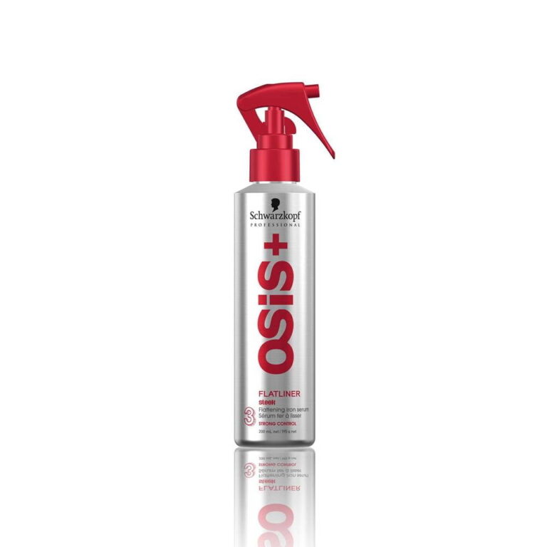 Schwartzkopf Osis Sleek Flatliner Flattening Strong Control Iron Serum – 200ml - Haarmarkt.nl