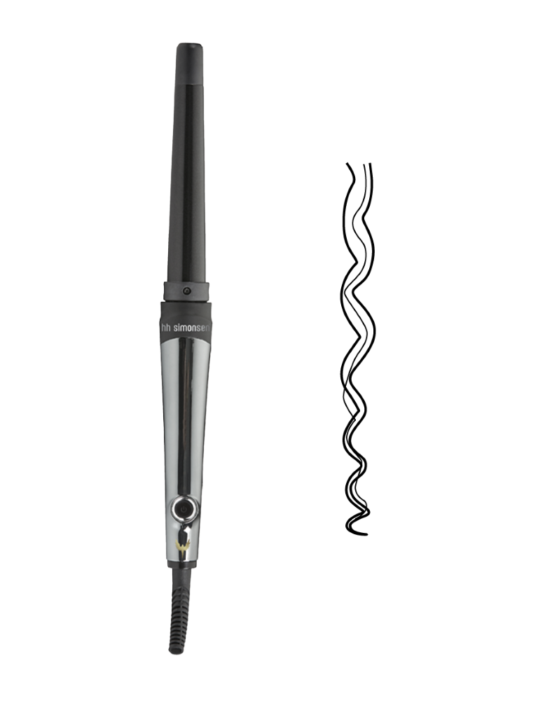 HH SIMONSEN ROD Curling Iron vs3, touch handle