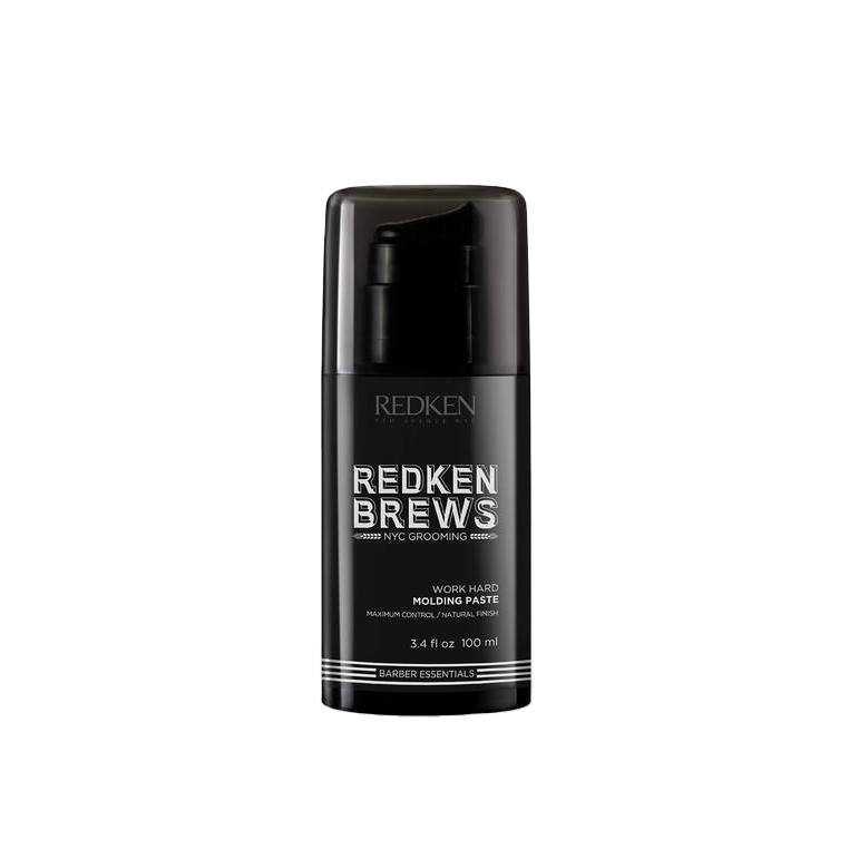 Redken Brews Work Hard Molding Paste 100ml - Haarmarkt.nl