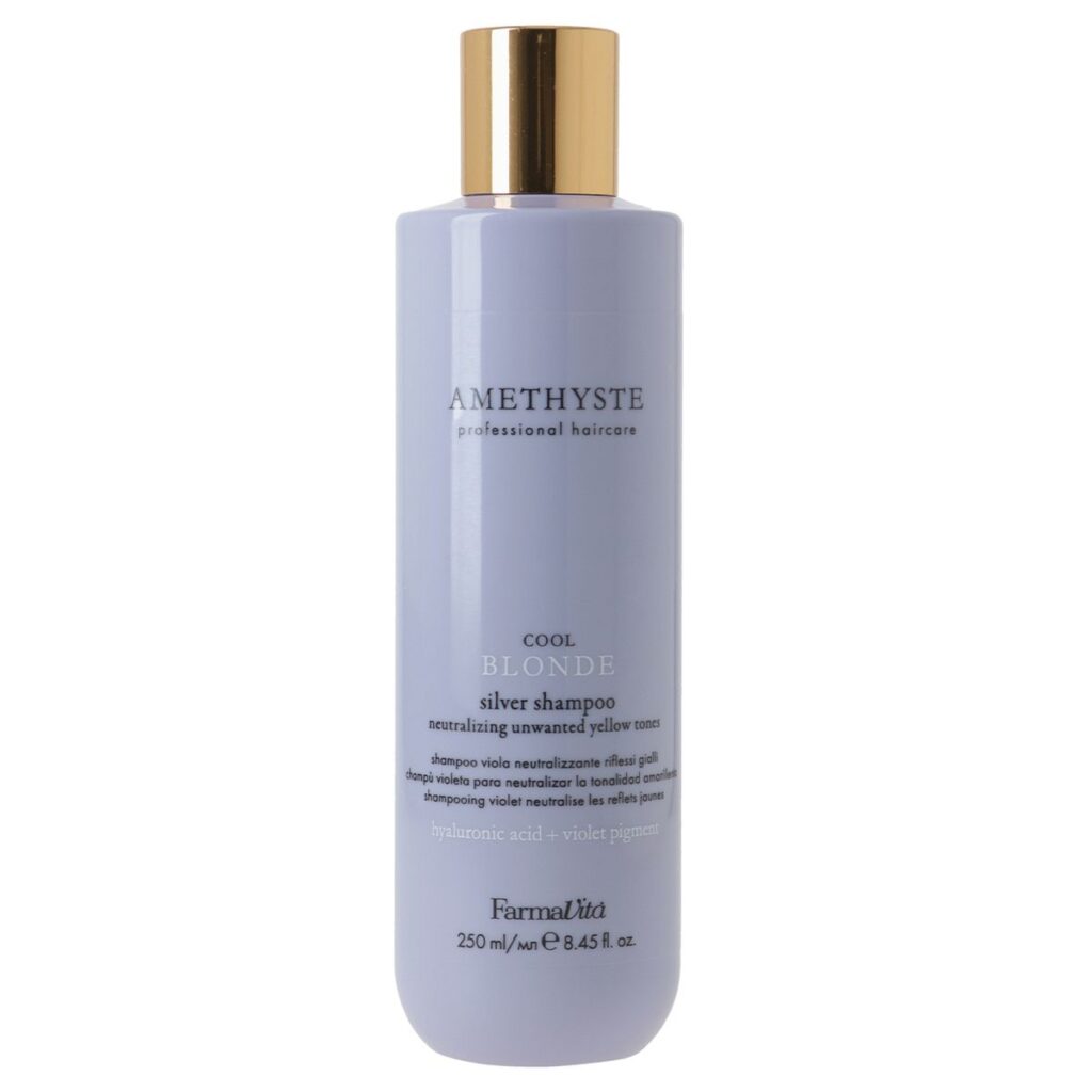 Farmavita Amethyste Cool Blonde Silver Shampoo 250ml - Haarmarkt.nl