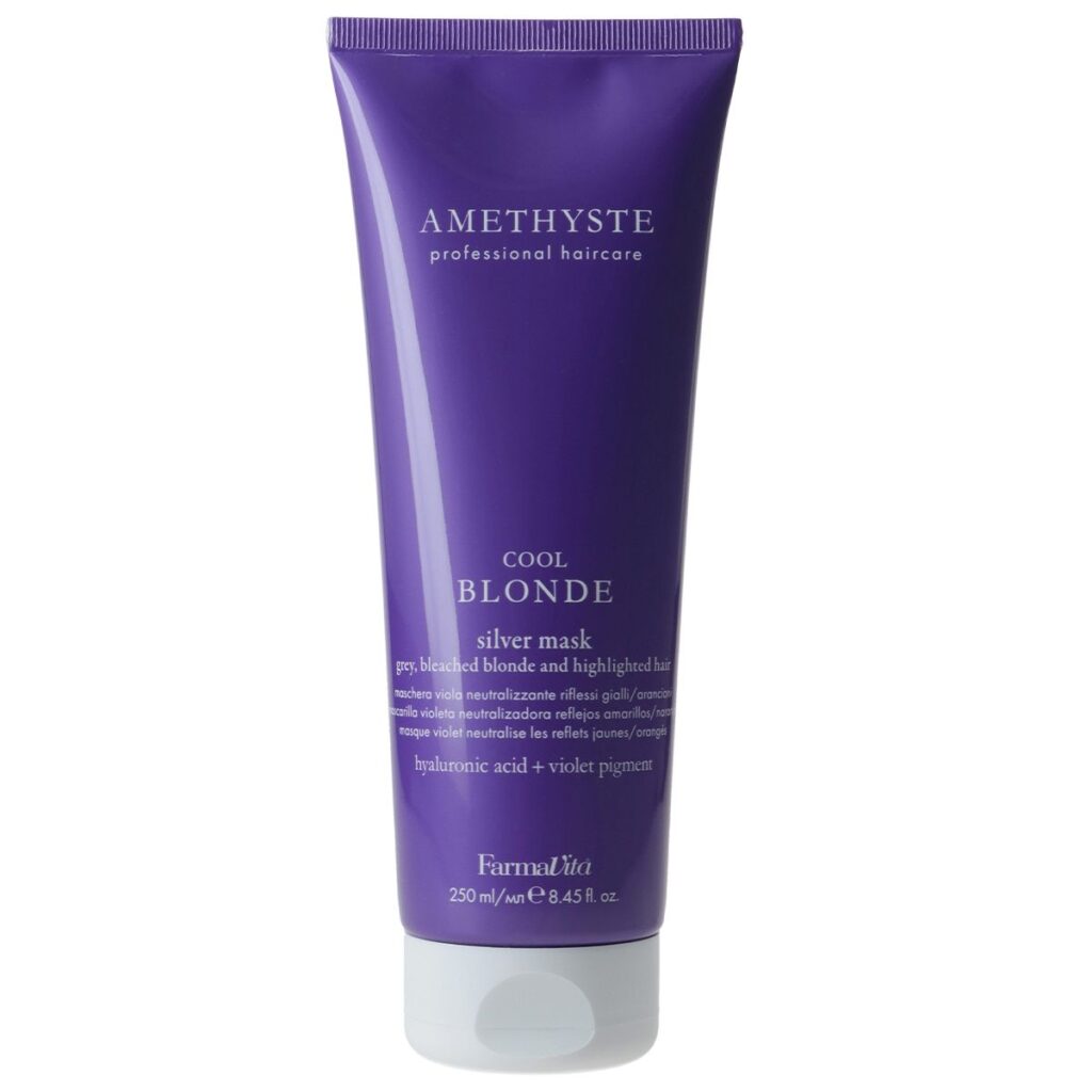 Farmavita Amethyste Cool Blonde Silver Masker 250ml - Haarmarkt.nl
