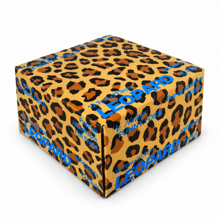 Nebur Funny Foils Leopard 500 sheets