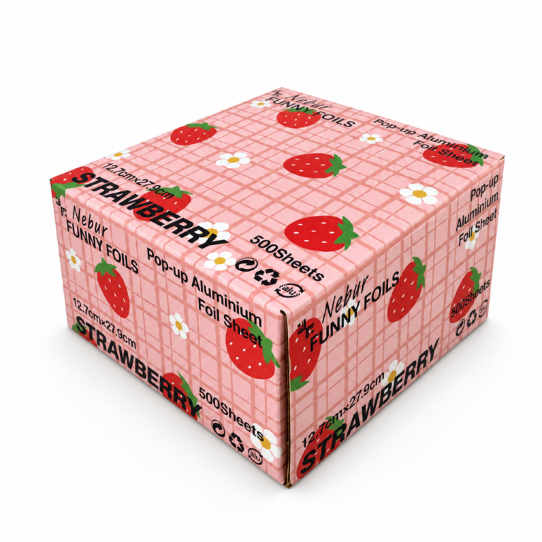 Nebur Funny Foils Strawberry 500 sheets