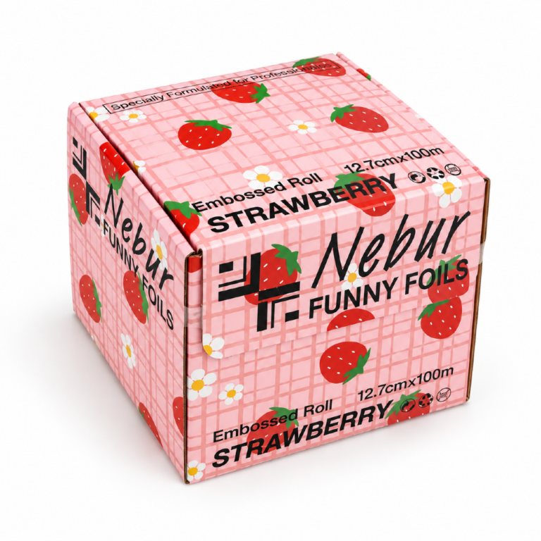 Nebur Funny Foils Strawberry Folie Rol