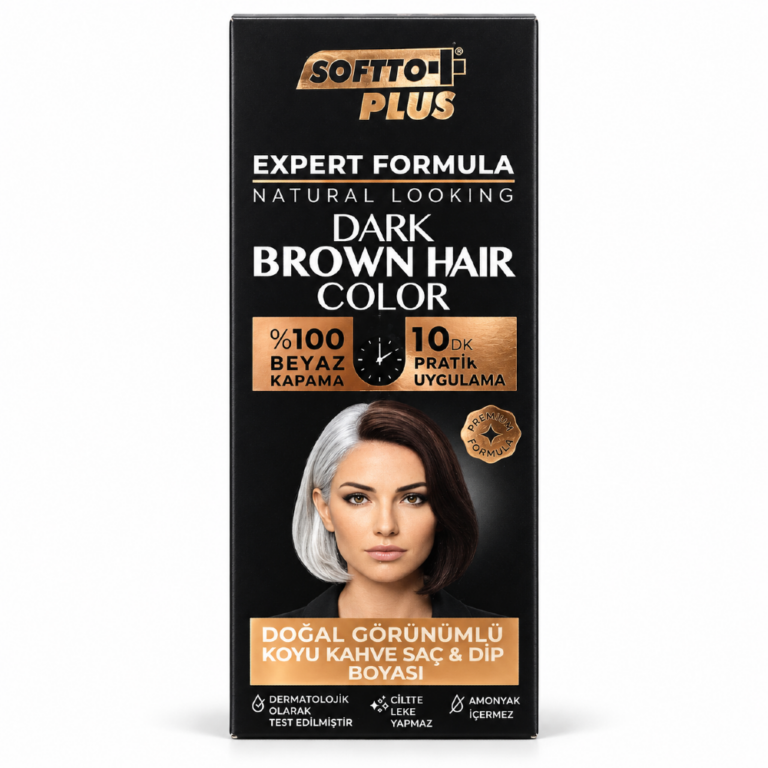 Softto Plus Dark Bruin Hair Shampoo 400ml