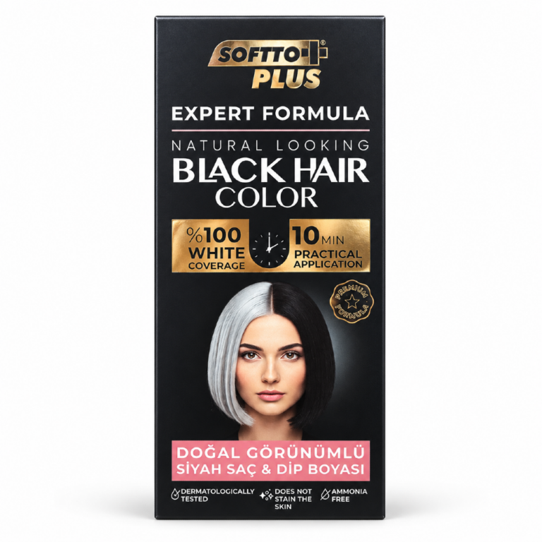 Softto+Plus Black Hair Shampoo 400ml