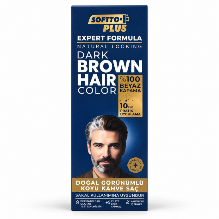Softto+Plus Dark Bruin Hair Shampoo 400ml