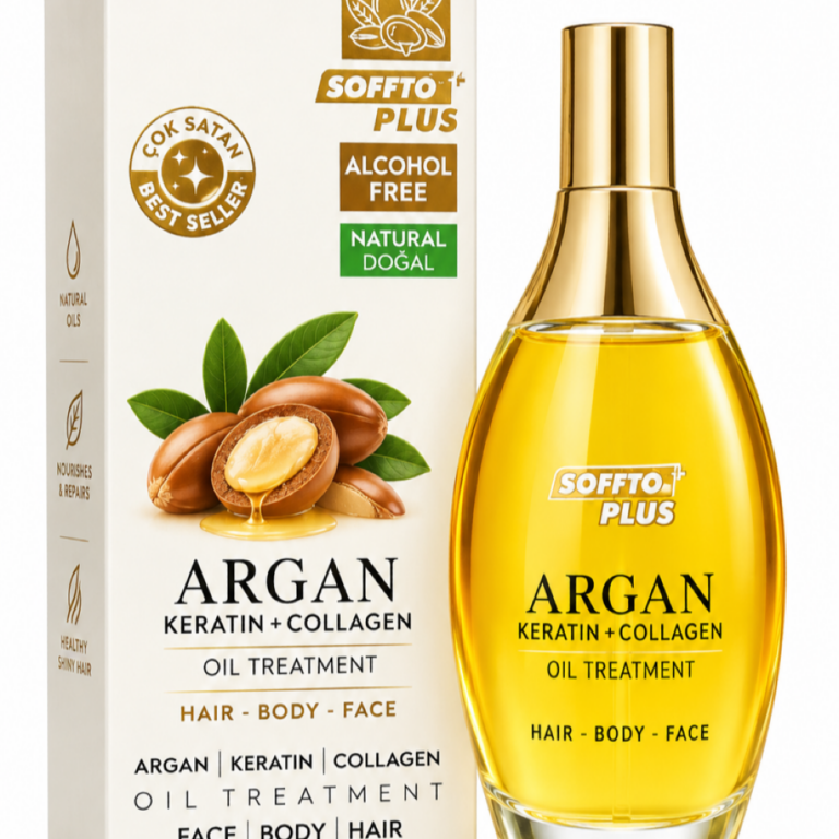 Softto+Plus Arganolie 120ml