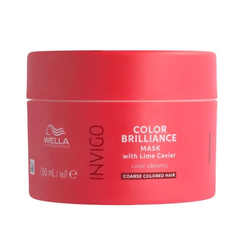 Wella Invigo Color Brilliance Masker - weerbarstig/dik haar