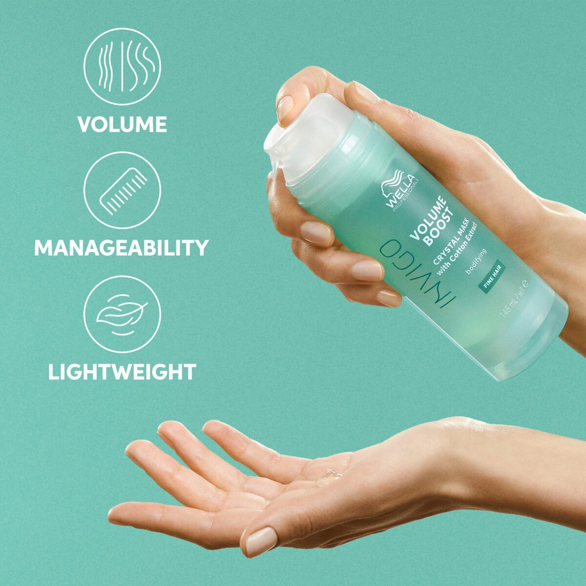 Wella Invigo Volume Boost Crystal Mask - Gallery 2