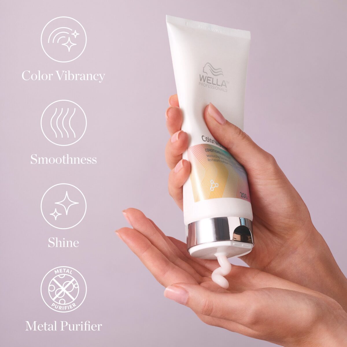 Wella ColorMotion+ Moisturizing Conditioner - 200ml - Gallery 2