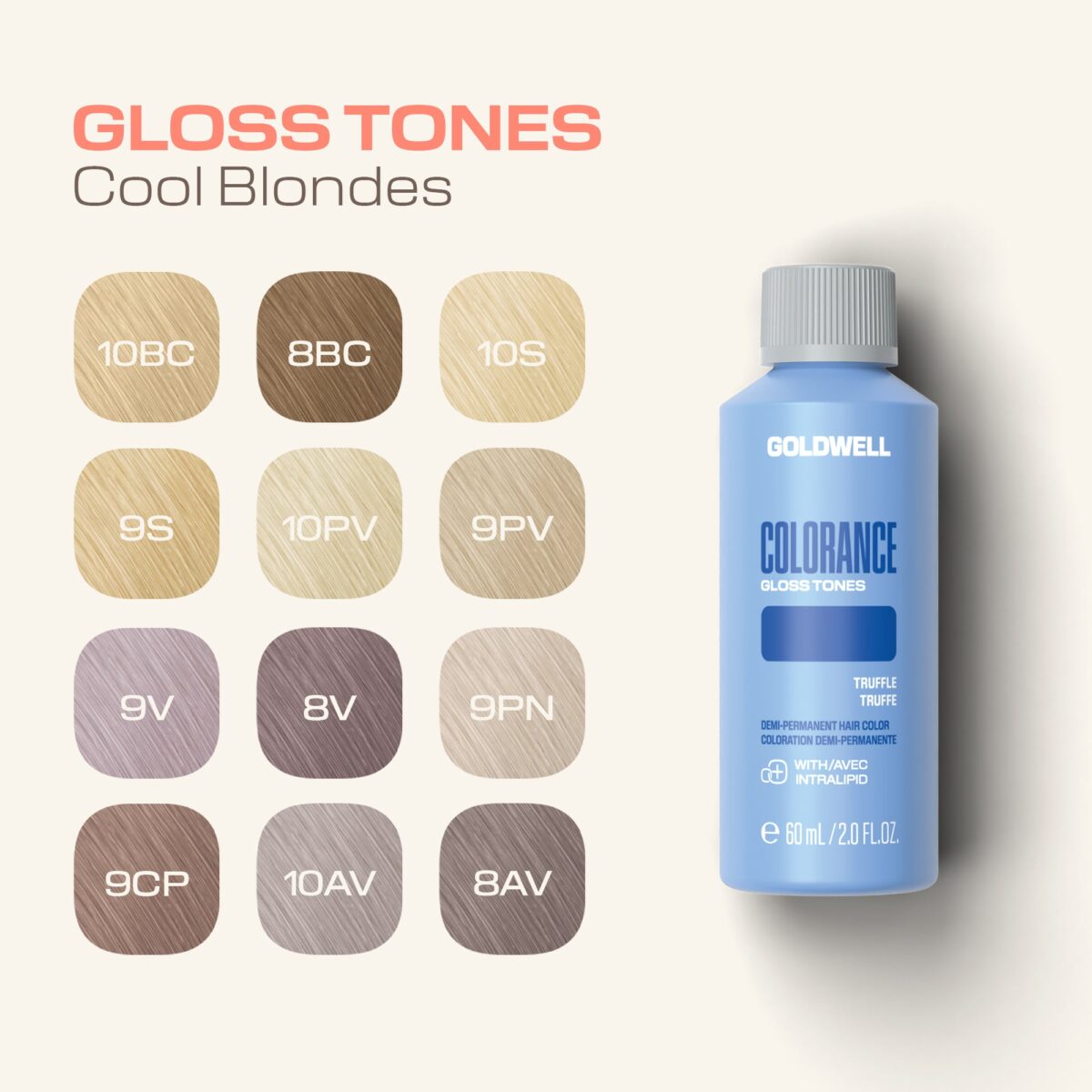 Colorance Demi-Permanent Gloss Tones - 60ml - Gallery 2