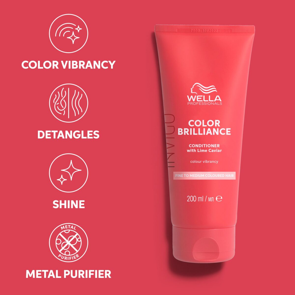 Wella Invigo Color Brilliance Conditioner - fijn/normaal haar - Gallery 3