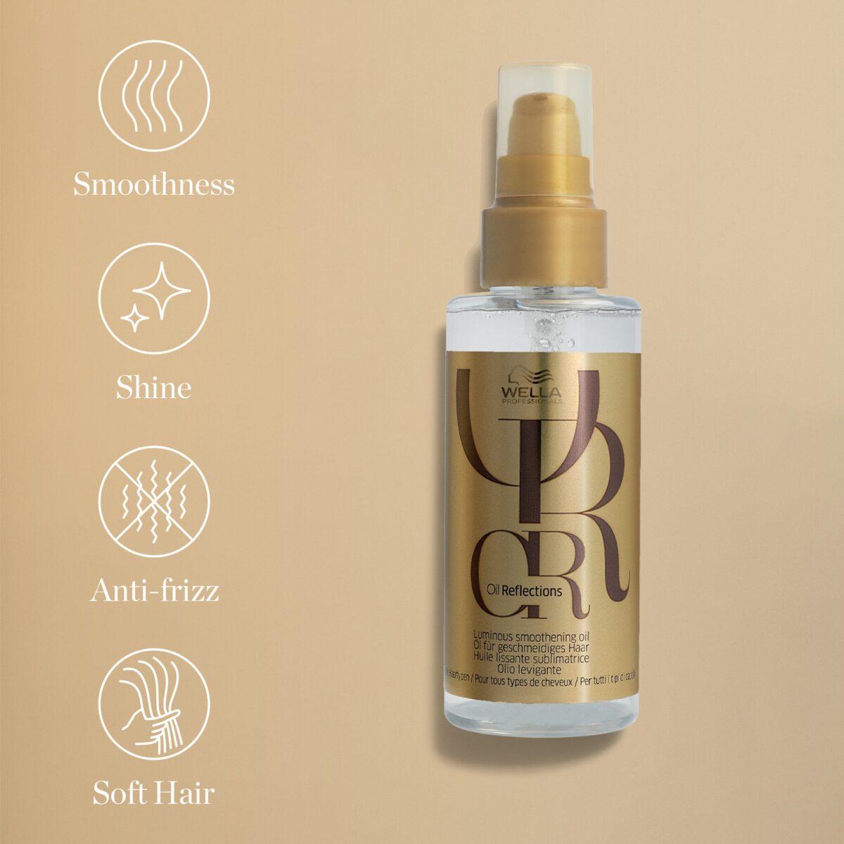 Wella Oil Reflections Luminous Smoothening Oil - Gallery 2